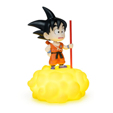 Figura de luz Goku e nuvem Kinton 16cm Dragon Ball