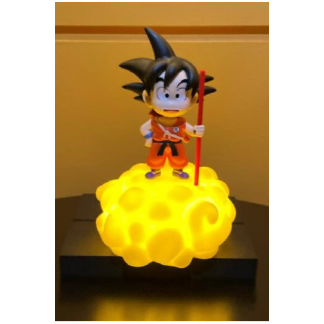 Figura de luz Goku e nuvem Kinton 16cm Dragon Ball