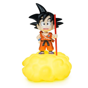 Figura de luz Goku e nuvem Kinton 16cm Dragon Ball