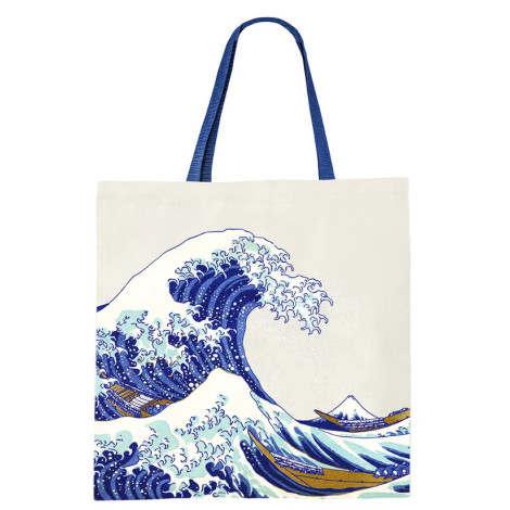 Saco Tote A grande onda de Kanagawa Hokusai