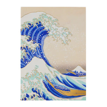 Caderno de apontamentos A Grande Onda de Kanagawa Hokusai