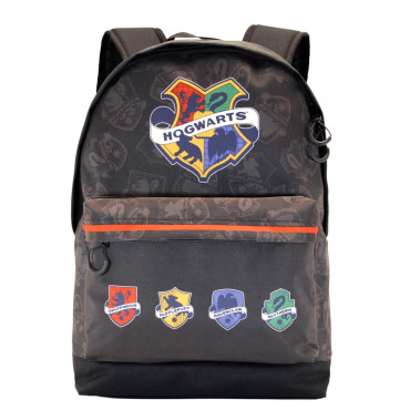 Mochila com as casas de Hogwarts de Harry Potter