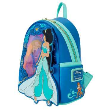 Mochila Loungefly Jasmin Lenticular Disney Mochila 