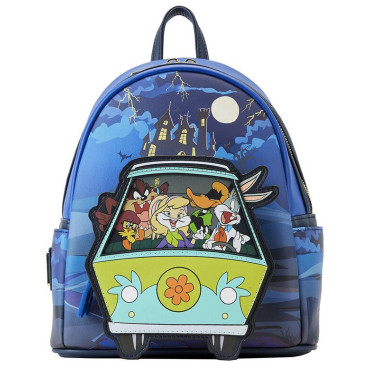 Mochila Loungefly 100º aniversário dos Looney Tunes Scooby Snacks