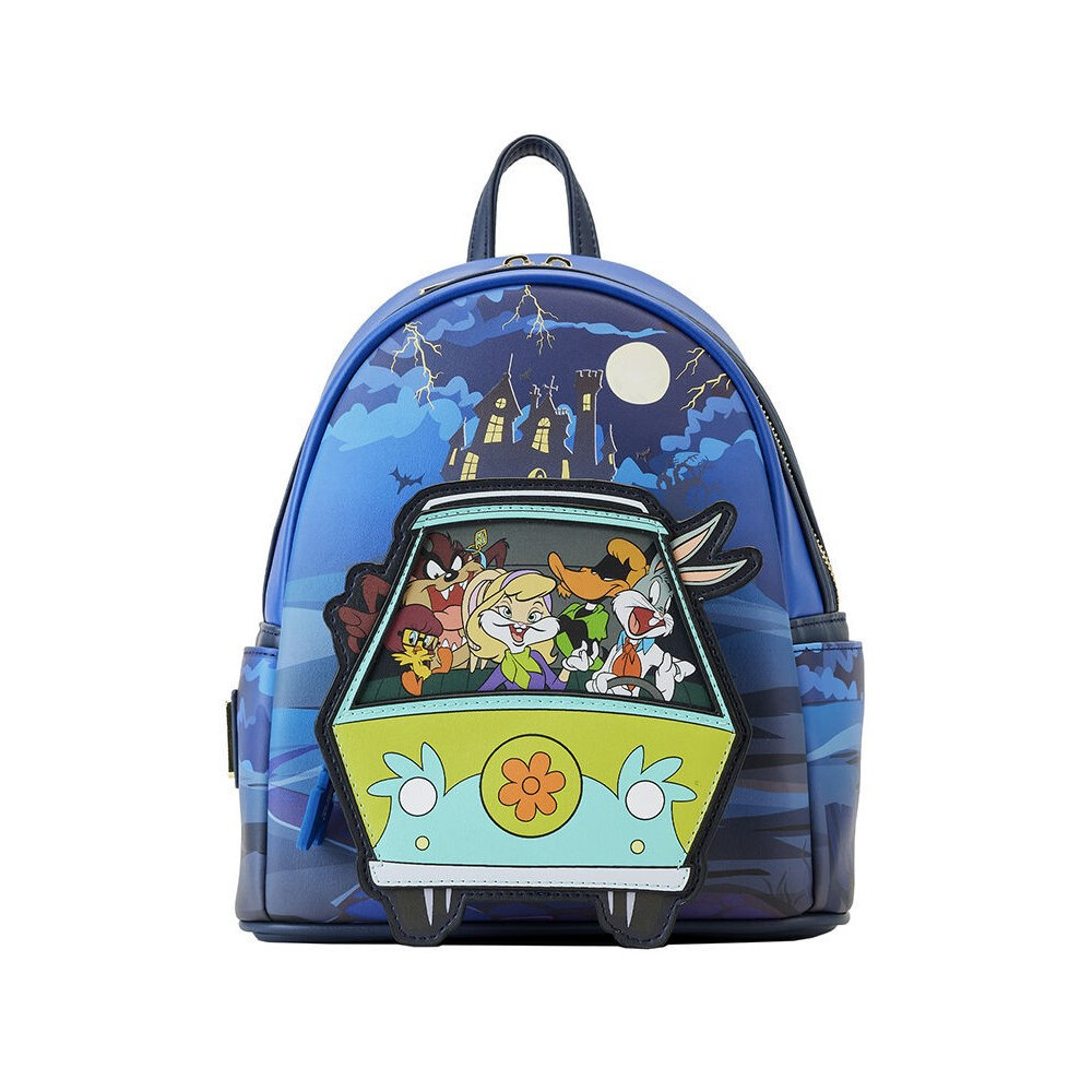 Mochila Loungefly 100º aniversário dos Looney Tunes Scooby Snacks