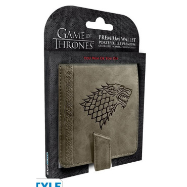 Carteira de camurça Stark Deluxe Game of Thrones