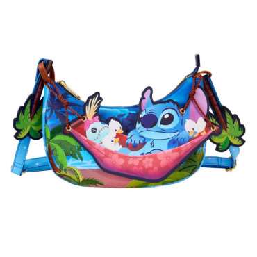 Loungefly Stitch Saco de ombro Rede Disney