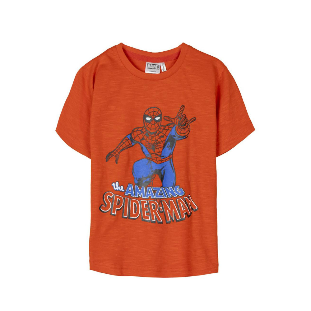 T-SHIRT CURTA DO Spiderman EM CAMISOLA SIMPLES