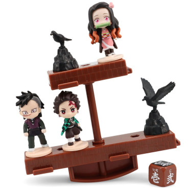 Demon Slayer Kimetsu no Yaiba Conjunto de figuras + Jogo de tabuleiro : Equilíbrio Vol. 1