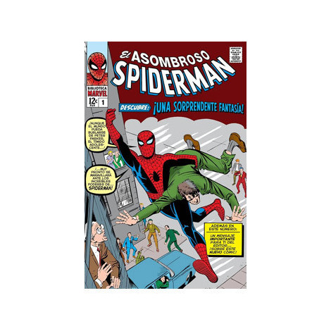 Spiderman Livro Os Incríveis 1 Biblioteca Marvel