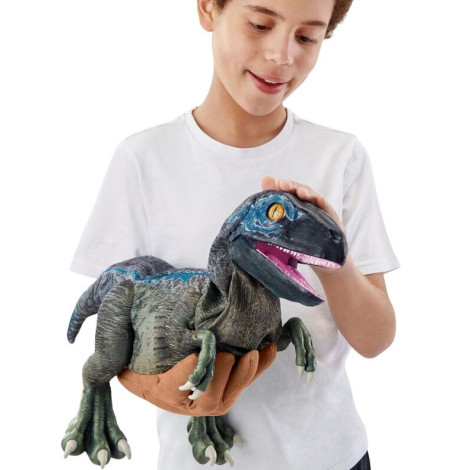 Dinossauro eletrónico azul bebé Jurassic World