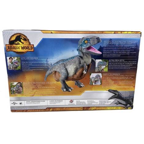 Dinossauro eletrónico azul bebé Jurassic World