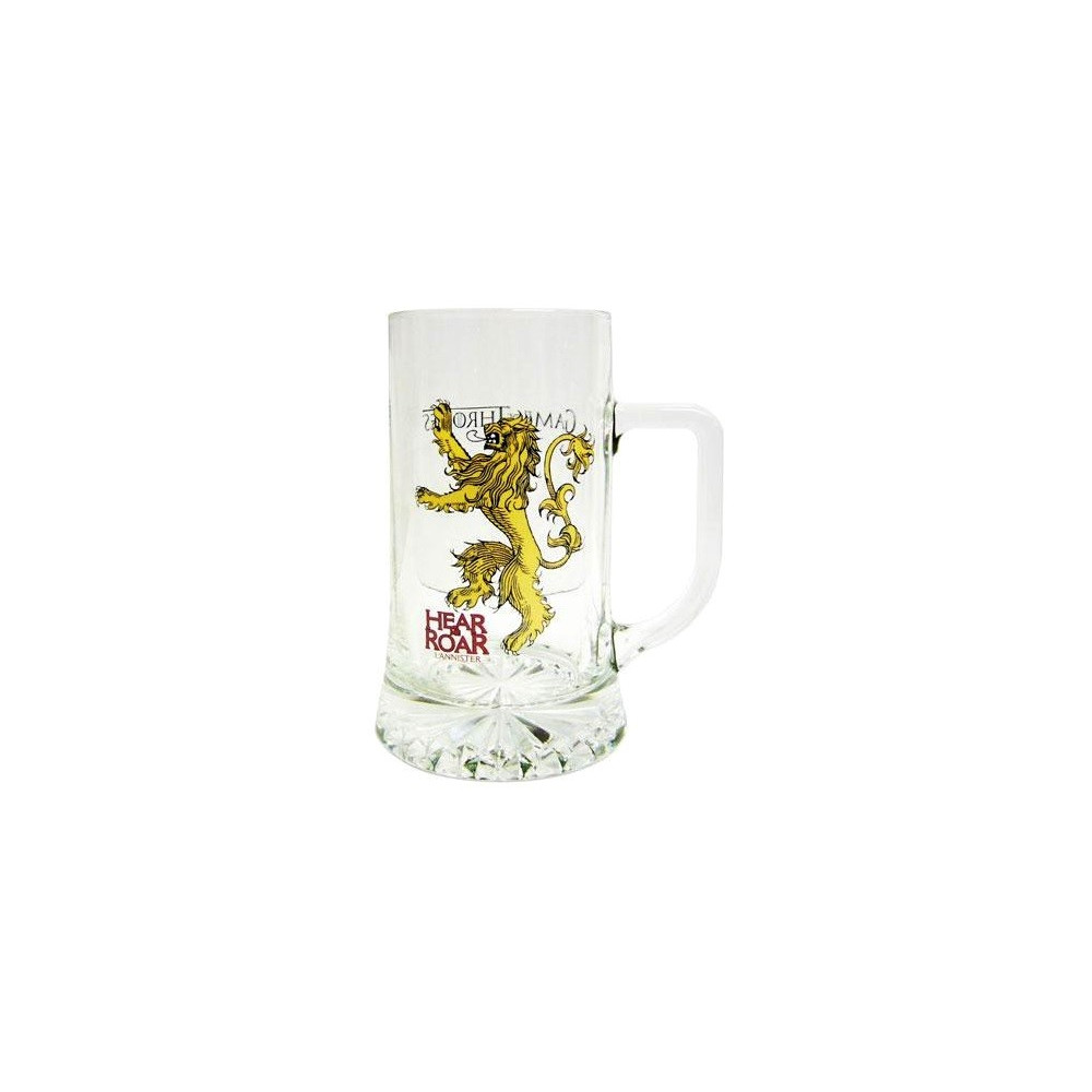 Caneca de cerveja Lannister de Game of Thrones