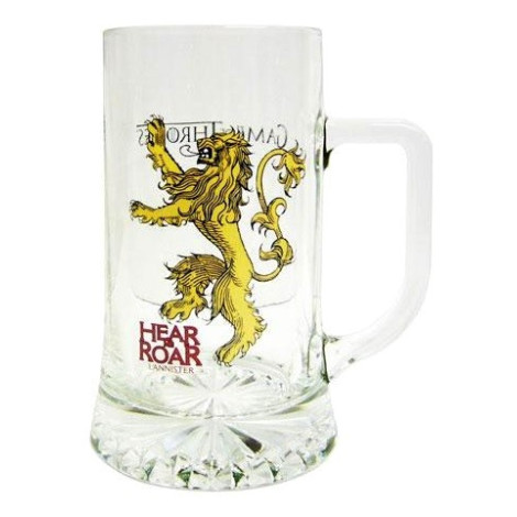 Caneca de cerveja Lannister de Game of Thrones