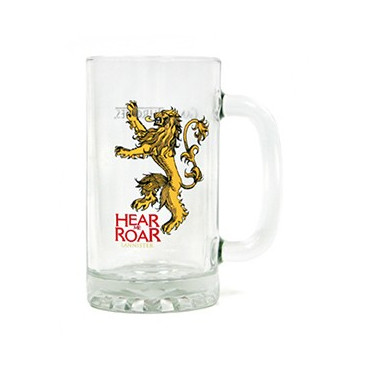 Caneca de cerveja Lannister de Game of Thrones