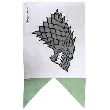 Bandeira Stark de Game of Thrones