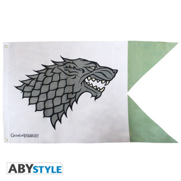 Bandeira Stark de Game of Thrones