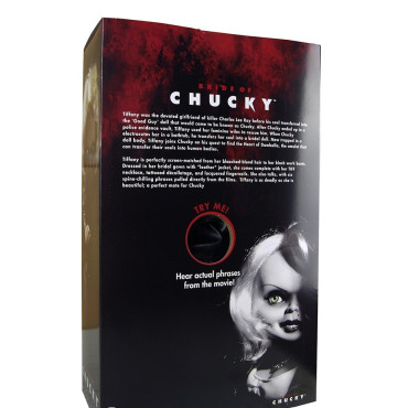 Tiffany Namorada Chucky Tiffany Faladora Figura 38 cm