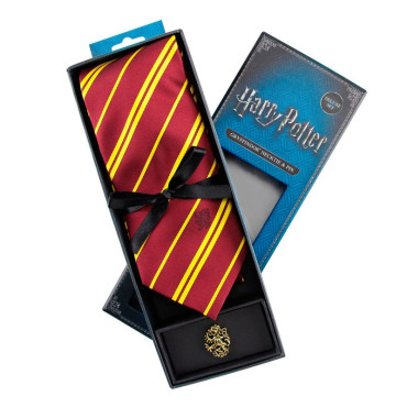 Harry Potter Gryffindor Conjunto de Gravatas e Pinos