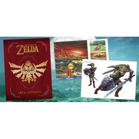 Livro Zelda Art & Artefacts Inglês