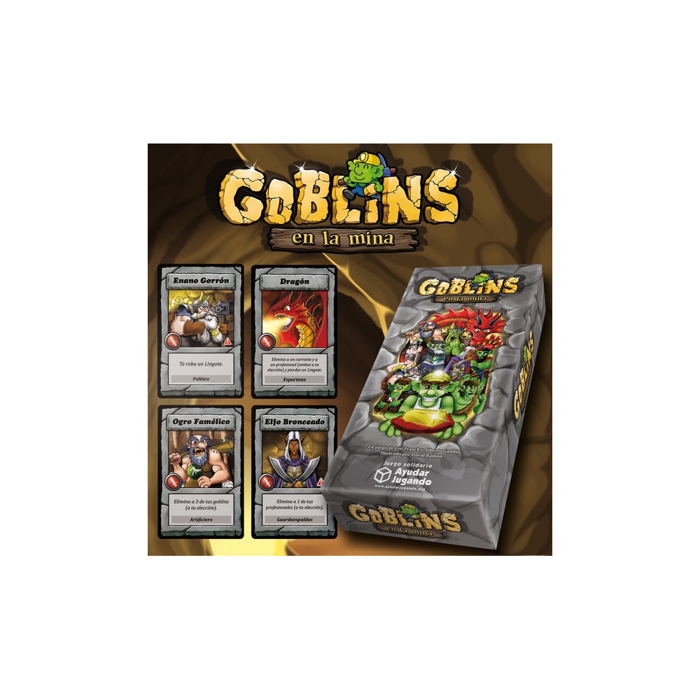 Jogo de cartas Goblins na Mina