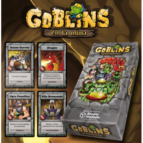 Jogo de cartas Goblins na Mina