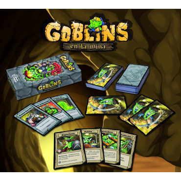 Jogo de cartas Goblins na Mina