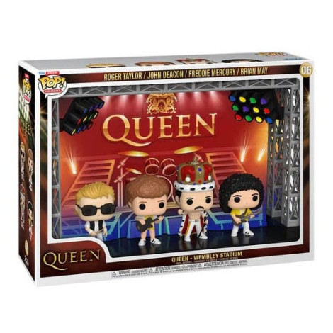 Funko Pop! Moments Estádio de Wembley Rainha Conjunto de 4