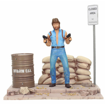 Figura de Diorama de Matt Hunter Chuck Norris 18 cm