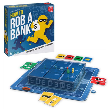 Jogo de tabuleiro How to Rob a Bank em inglês