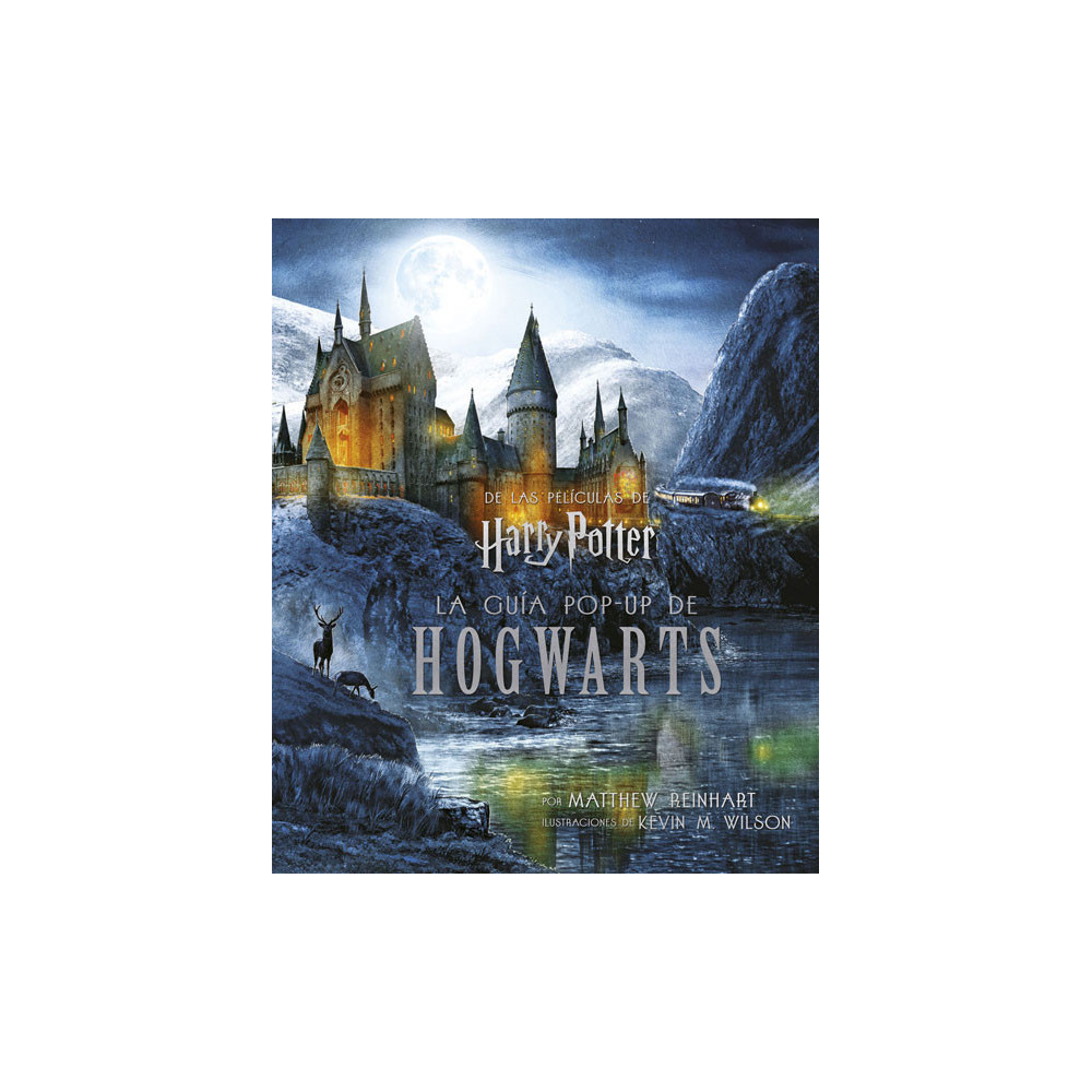 Guia pop-up de Hogwarts Harry Potter em inglês