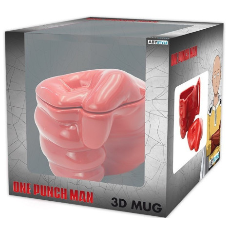 Caneca Saitama One Punch Man 3D