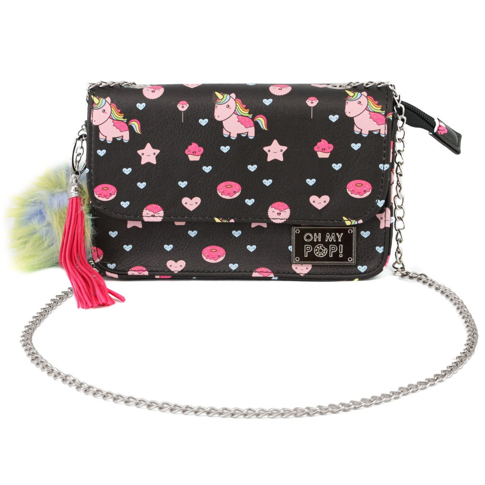 Saco Satchel Unicórnios OH MY POP Kawaii