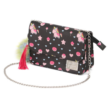 Saco Satchel Unicórnios OH MY POP Kawaii