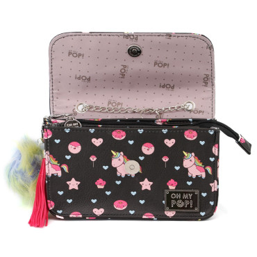 Saco Satchel Unicórnios OH MY POP Kawaii