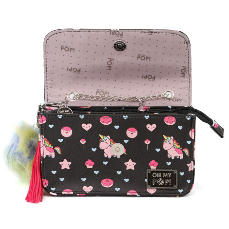 Saco Satchel Unicórnios OH MY POP Kawaii