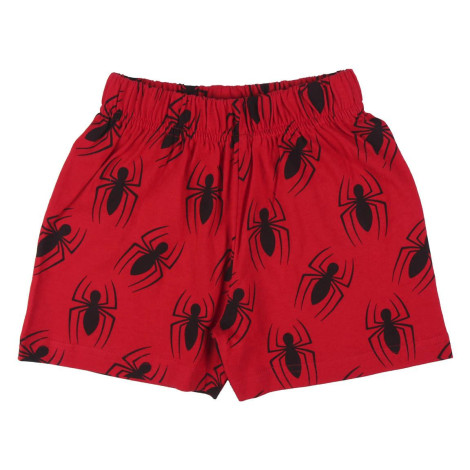 SHORTS DE PIJAMA DE CAMISA SIMPLES DE ARANHA COM ALÇAS