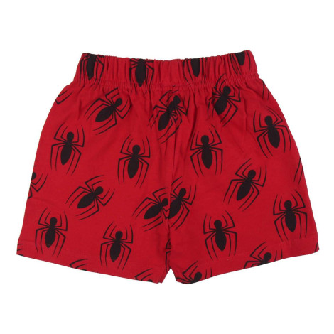 SHORTS DE PIJAMA DE CAMISA SIMPLES DE ARANHA COM ALÇAS