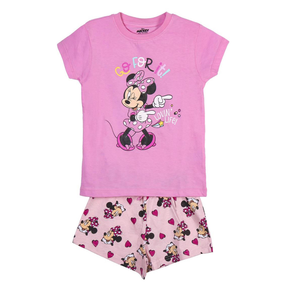 Pijama curto Minnie