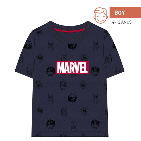 T-shirt de manga curta Marvel