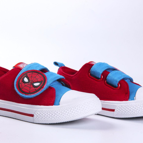 Chinelos de velcro para crianças Spiderman