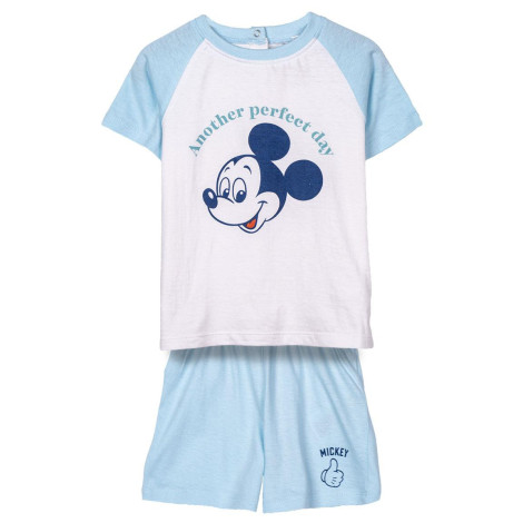 Pijama curto Mickey para bebé