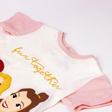 Pijama curto para bebé Disney Princess