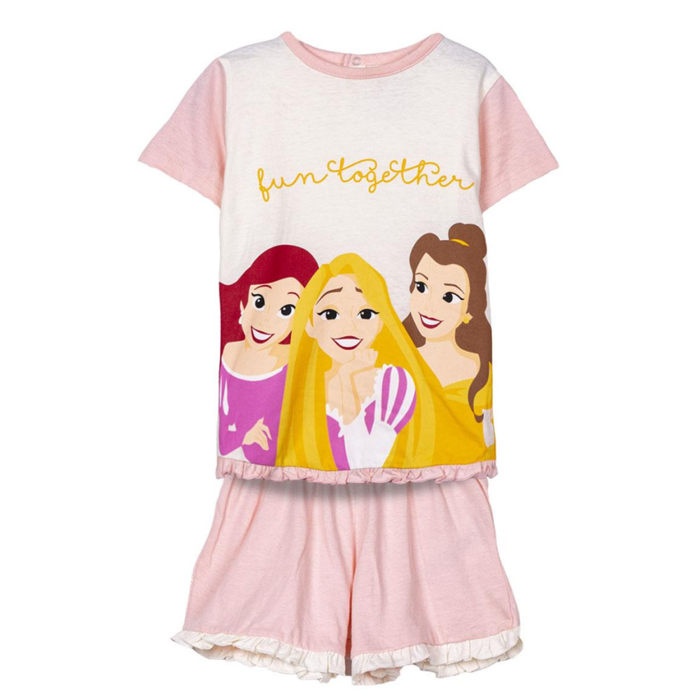 Pijama curto para bebé Disney Princess