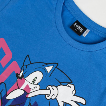 CALÇÕES DE PIJAMA SONIC DE CAMISOLA SIMPLES