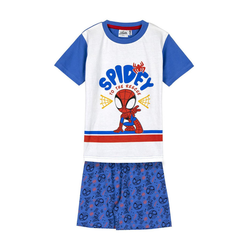 PIJAMA CURTO SPIDEY EM CAMISOLA SIMPLES