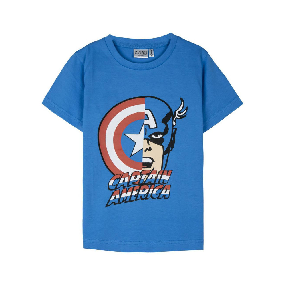 AVENGERS SINGLE JERSEY SHORT T-SHIRT