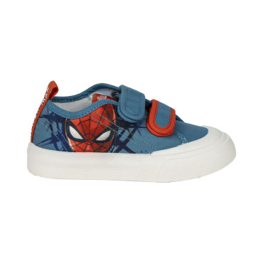 SAPATILHA DE LONA COM SOLA TPR SPIDERMAN