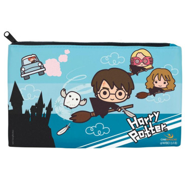 Estojo de lápis e estojo escolar Harry Potter Kawaii