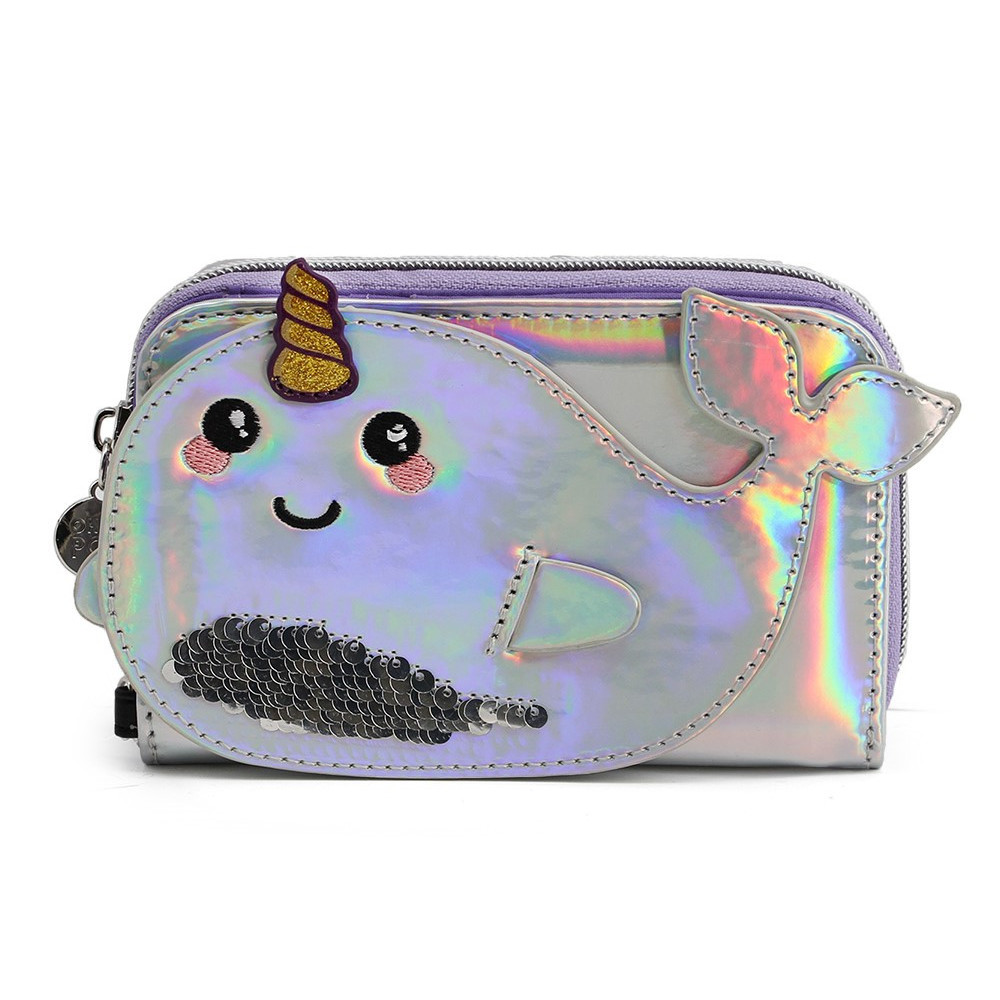 Oh Meu Pai! Carteira Oh Meu Pai! Kawaii Narwhal